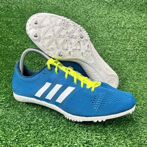 Adidas Adizero Avanti Mens 7.5 Track and Field Cleats Blue Running Shoes BB3529